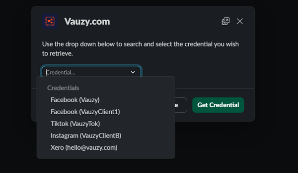 Request and receive access-scoped secure, time-limited magic links directly in Slack or Discord, no need to log in or switch tabs.